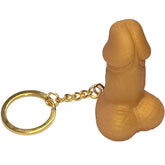 SPICY DEVIL - GOLDEN PENIS SHAPED KEYCHAIN